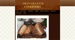Desktop Screenshot of frangillettecookbooks.com